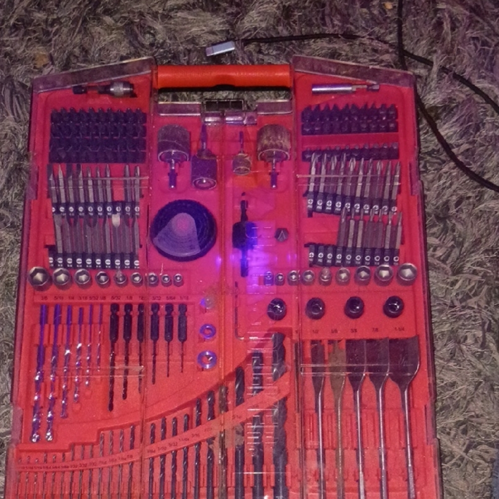 Versatile Red Tool Kit for Men